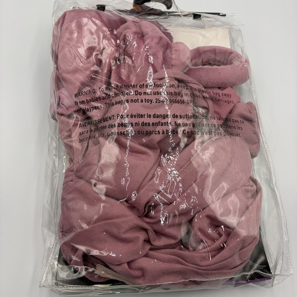 Spirit Halloween Lilo & Stitch Kids Angel Hooded Plush Jumpsuit Size Small 4-6 - Picture 2 of 4